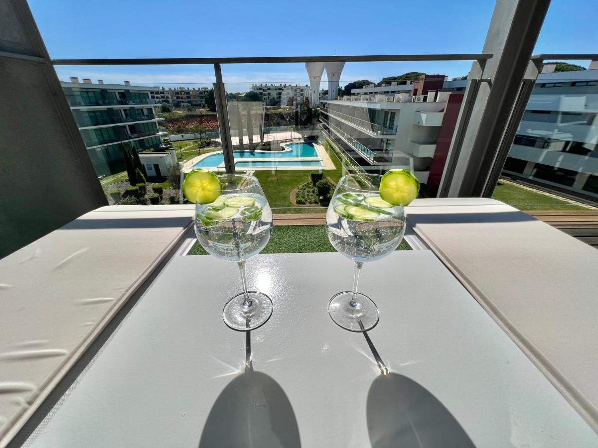 Superbe appartement spacieux avec terrasse vue piscine L001 Vilamoura Extérieur photo